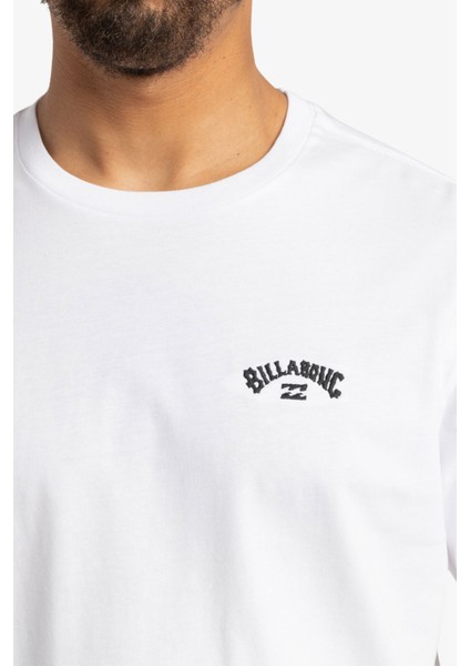 Arch Kttp Beyaz Erkek Kısa Kol T-Shirt