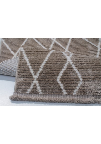 Vernonn Koleksiyonu 3608 Yuvarlak Yumuşak Tuşeli Antre Mutfak Salon Oturma Odası Halı Yoluk fırsatları