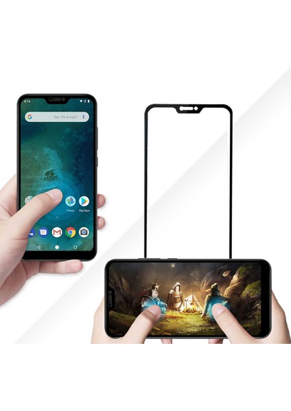 Xiaomi Mi 8 Lite Uyumlu Davin Seramik Ekran Koruyucu