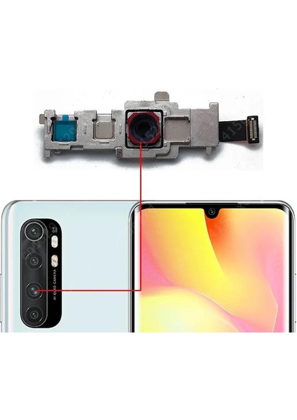 Xiaomi Mi Note 10 Lite Ile Uyumlu Arka Kamera