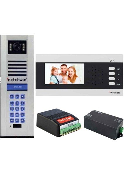 18 Daire Görüntülü 4.3" Inç Diafon Seti