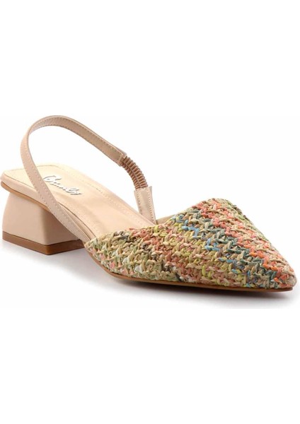 Çok Renkli Hasır Kadın Espadril K01192120228