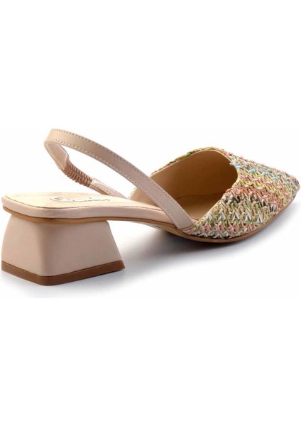 Çok Renkli Hasır Kadın Espadril K01192120228