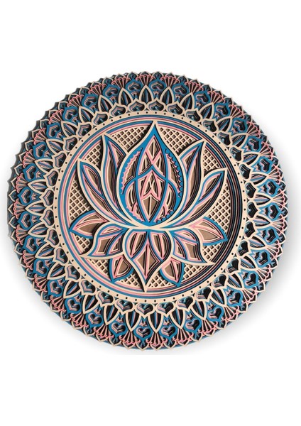 Lotus Çiçeği Mandala