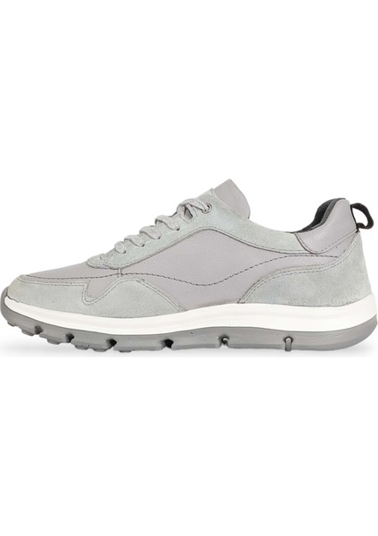 1964-479363 Hakiki Deri Anatomik Tabanlı Erkek Günlük Ayakkabı - NKT01964-GRI-44 fırsatları