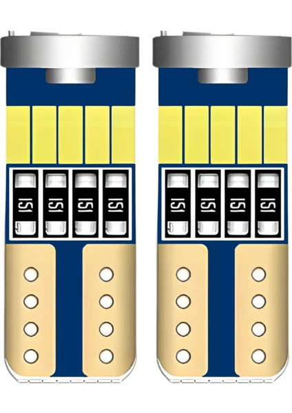 T10 W5W 15 Ledli Park Plaka Tavan Bagaj Aydınlatma Ledi