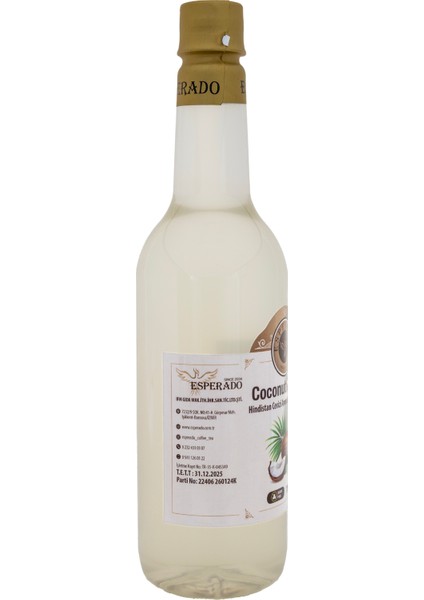 - ŞEKERSİZ - SUGAR FREE HİNDİSTAN CEVİZİ AROMALI KAHVE ŞURUBU - 750 ml modelleri