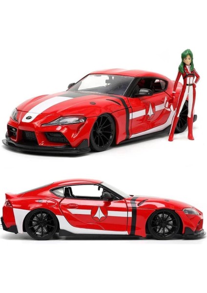 Jada 1:24 Robotech M Sterling´20 Toyota Supra Kırmızı