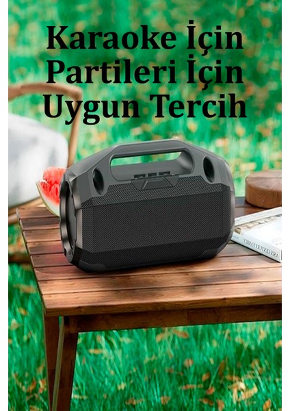 Ha3 Mikrofonlu Bluetooth Kablosuz Hoparlör
