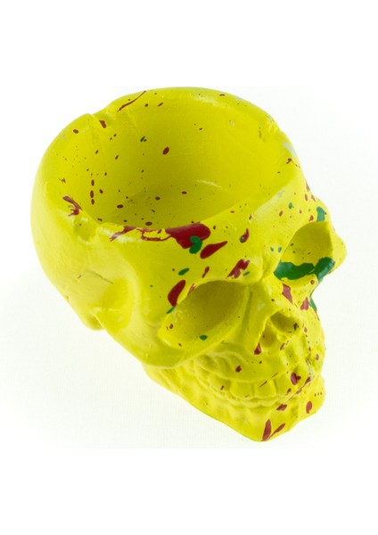 Küllük Dekoratif Kuru Kafa Küllük Sarı