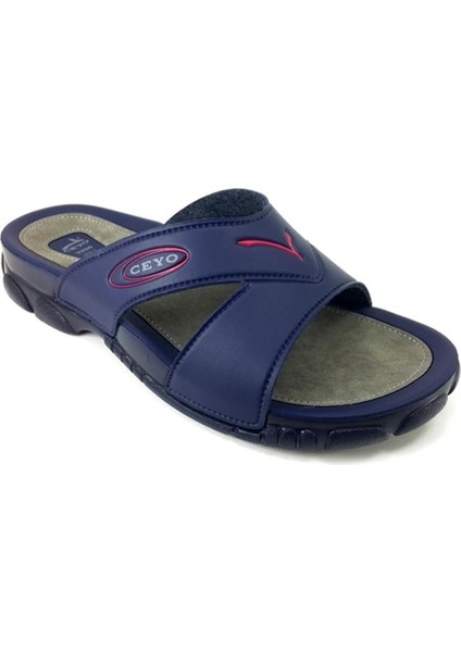 3200 1 Anatomik Erkek Terlik - Lacivert