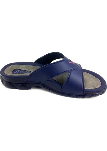 3200 1 Anatomik Erkek Terlik - Lacivert modelleri