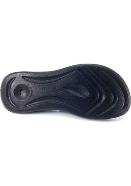 9100 8 Anatomik Günlük Erkek Terlik - Siyah fırsatları