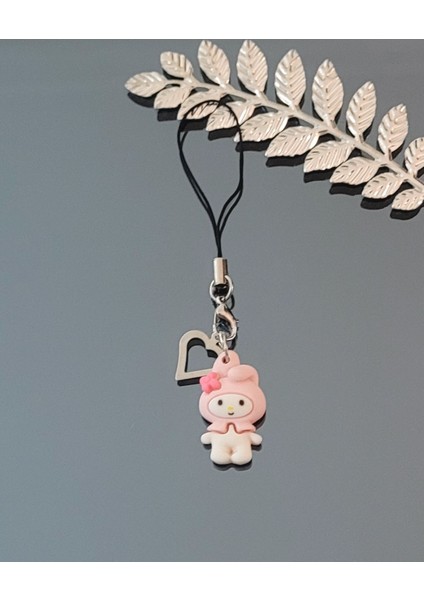 My Melody Sanrio Anime Telefon Askısı Charm - Telefon Çanta Anahtarlık Süsü