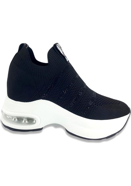 3004 25YA Kadın Sneaker Günlük Ayakkabı Siyah modelleri