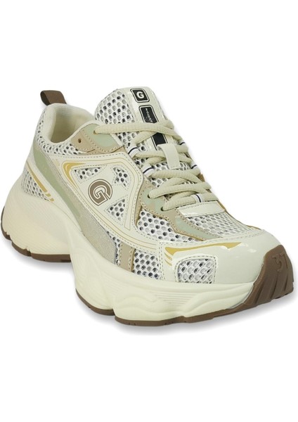 459 24YA Kadın Sneaker Günlük Ayakkabı Bej