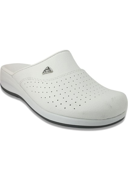 9844 Flex Anatomik Bayan Terlik - Beyaz