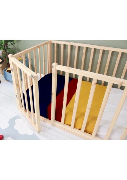 Ahşap Montessori Bebek ve Çocuk Karyolası ve Oyun Alanı fiyatları