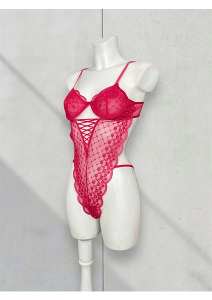 Brode Detaylı Bodysuit