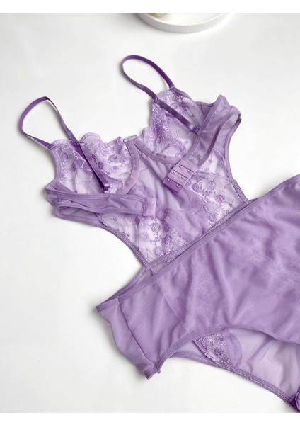 Brode Detaylı Bodysuit modelleri