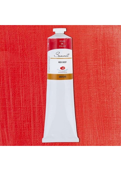 Sonnet Yağlı Boya 120 Ml. 348 Red Deep