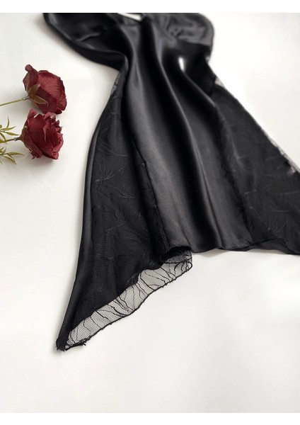 Dantel Detaylı Saten Gecelik fırsatları