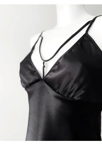 Dantel Detaylı Saten Gecelik indirimleri