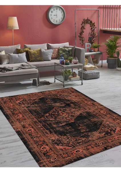 Dijital Baskılı Yıkanabilir Kaymaz Taban Salon ve Oturma Odası Halısı