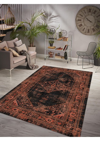 Dijital Baskılı Yıkanabilir Kaymaz Taban Salon ve Oturma Odası Halısı