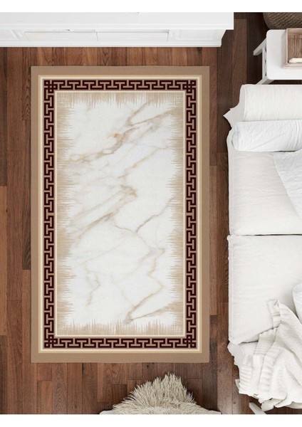 Dijital Baskılı Yıkanabilir Kaymaz Taban Salon ve Oturma Odası Halısı