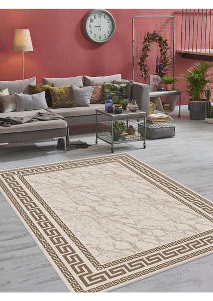 Dijital Baskılı Yıkanabilir Kaymaz Taban Salon ve Oturma Odası Halısı