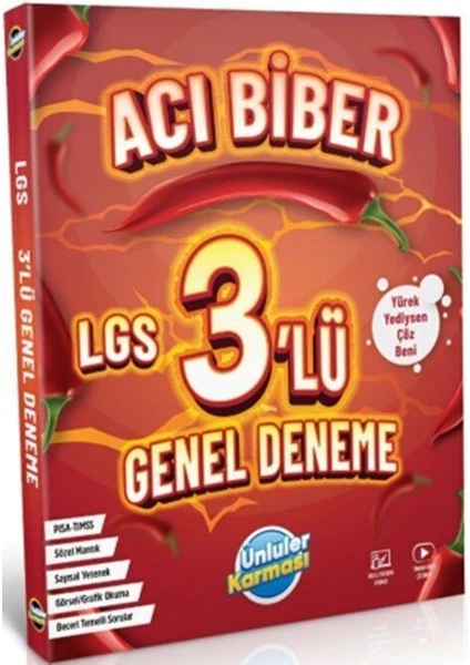 Ünlüler Karması LGS 8. Sınıf Acı Biber Genel Deneme