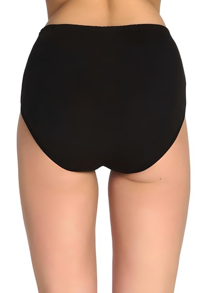 5 Adet Tutku Kadın Yüksek Bel Bato Kalın Lastik Külot fırsatları
