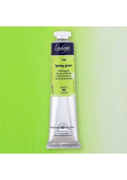 Ladoga Yağlı Boya 46 Ml. 748 Spring Green