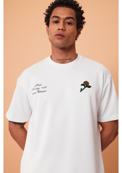 Jakarlı T-Shirt Af-Y37035Lns