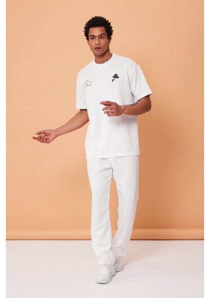 Jakarlı T-Shirt Af-Y37035Lns
