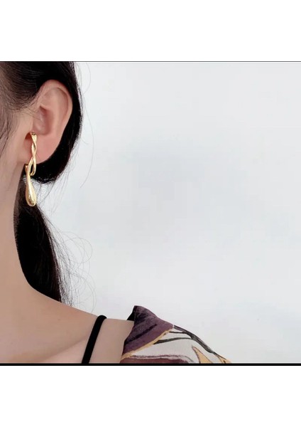 Kadın Küpe Liquid Küpe