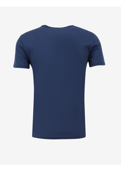 Bisiklet Yaka Indigo Erkek T-Shirt 232 Lcm 242025 Bernt Indıgo fiyatları
