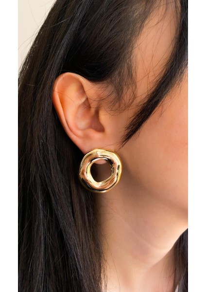 Kadın Küpe Daire Plaka Küpe fiyatları