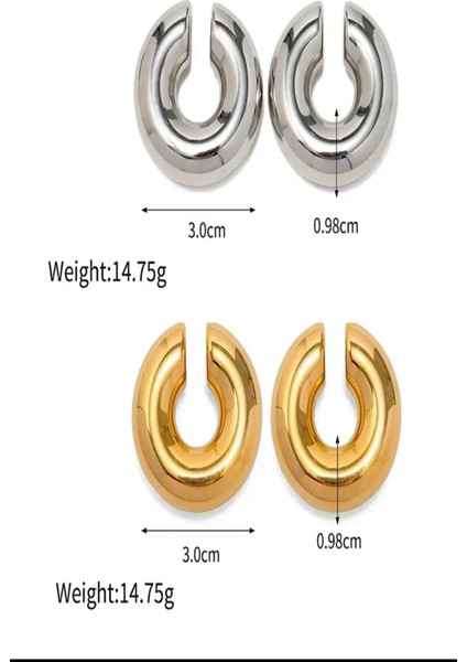 Kadın Yuvarlak Tek Adet Earcuff Küpe Ithal Zirkon Kararmaz Küpe indirimleri