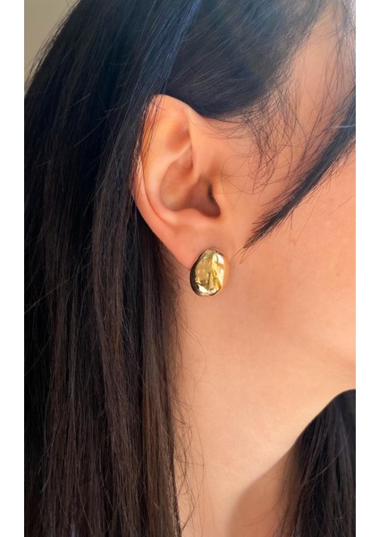 Kadın Özel Tasarım Elips Bombe Küpe fiyatları