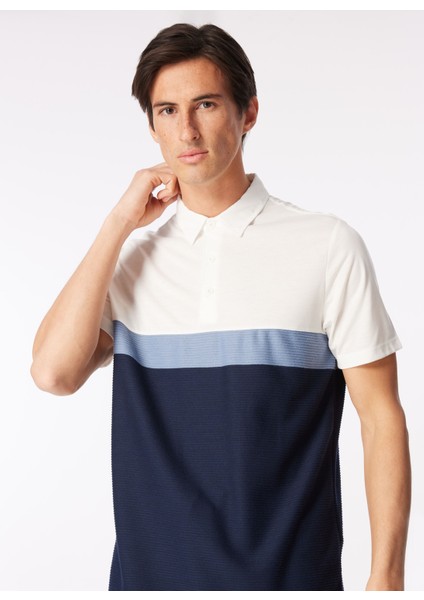 Lacivert Erkek Polo Yaka Regular Fit Polo T-Shirt Fc4Sm-Tst 0758 modelleri