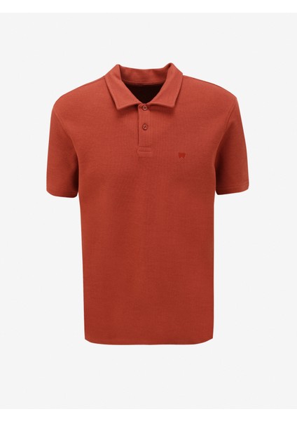 Kiremit Erkek Polo T-Shirt W241557222 Kısa Kollu Polo T-Shirt