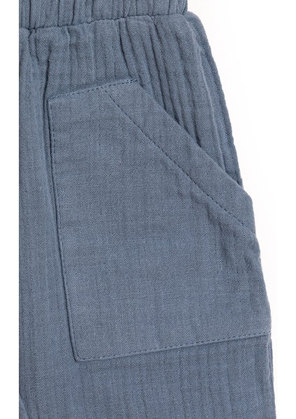 Basic Müslin Pantolon Erkek Bebek