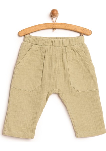 Basic Müslin Pantolon Kız Bebek