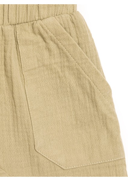 Basic Müslin Pantolon Kız Bebek