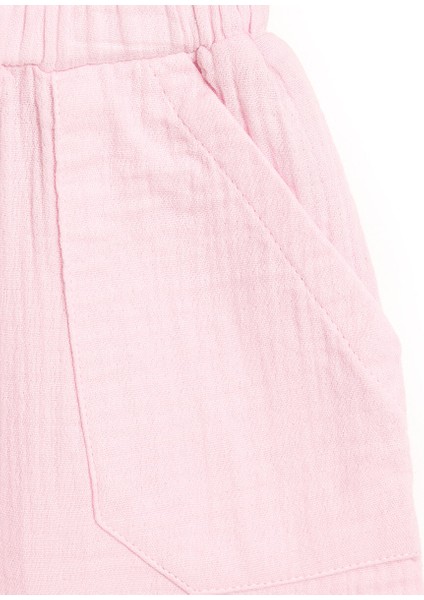Basic Müslin Pantolon Kız Bebek