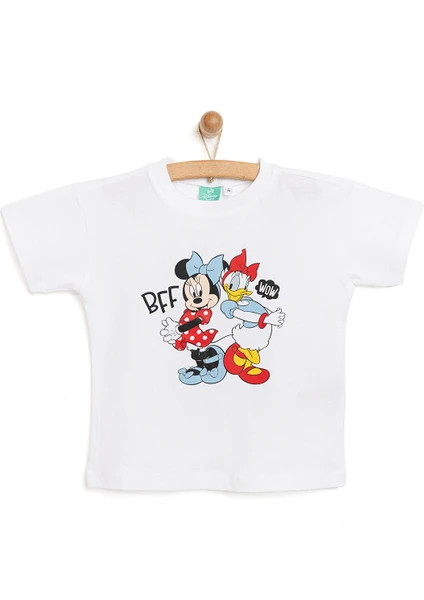 24Y Minnie Mouse Tshirt Kız Bebek