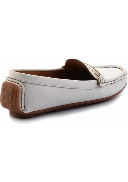 Beyaz Kadın Loafer Ayakkabı K01309100509 modelleri