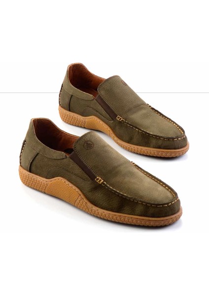 Haki Nubuk Erkek Casual Ayakkabı E01142080601